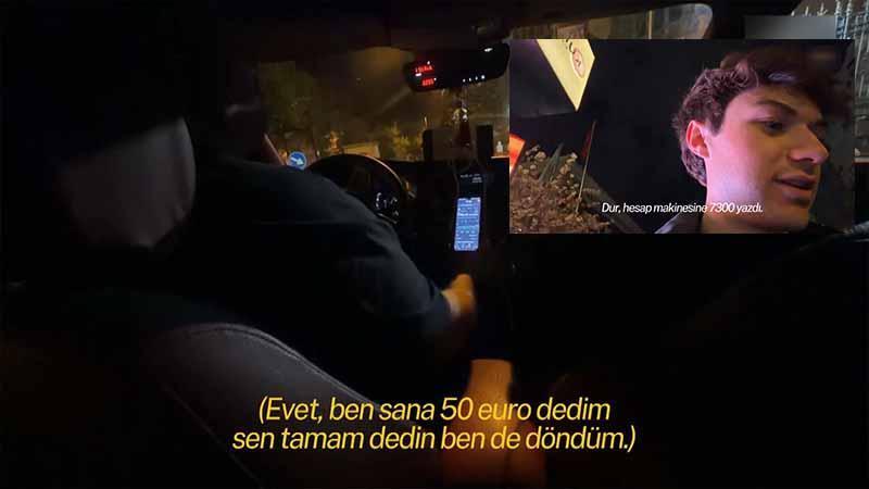 Taksim Yolculuğu Sosyal Medyada Gündem Oldu: Taksi Şoförüne Ağır Ceza