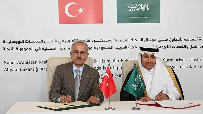 Türkiye-Suudi Arabistan Arasında Demir Yolu ve Lojistikte Yeni Dönem
