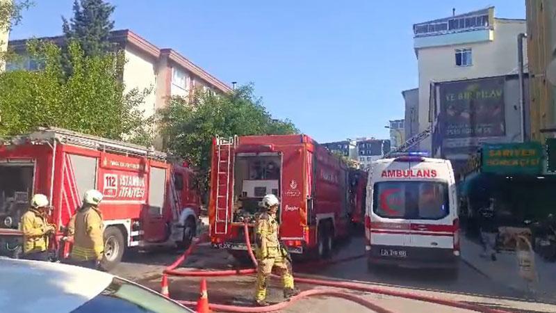 Evliya Çelebi Mahallesi’nde Çatı Yangını: İki Binada Hasar Oluştu