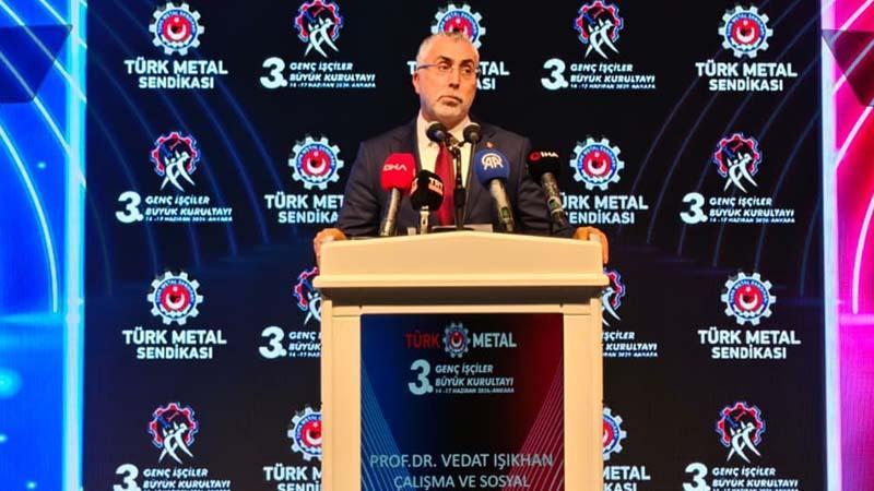 Bakan Işıkhan’dan genç işçilere mesaj: “Dijital dönüşümü doğru yönetmeliyiz”