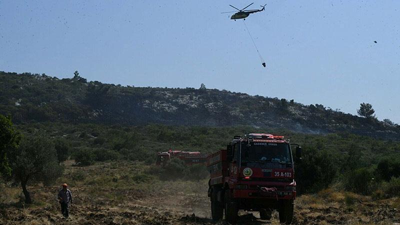Urla’da Orman Yangını Korkuttu: Ekiplerin Hızlı Müdahalesi Facianın Önüne Geçti