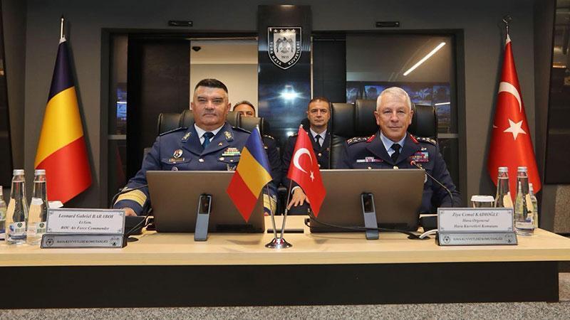 Türk ve Rumen Hava Kuvvetleri Heyetleri Ankara’da Bir Araya Geldi