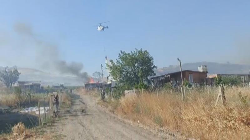 Silivri’de Otluk Yangını Paniği! Alevler 500 Dönüm Alanı Kül Etti