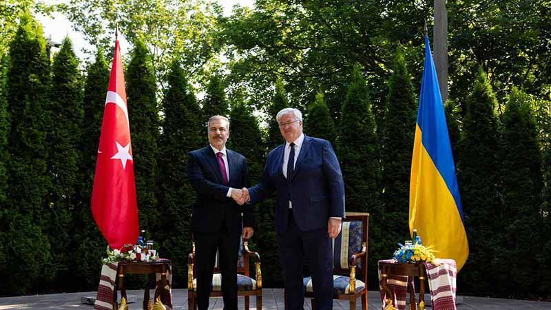 Bakan Hakan Fidan, Kiev’de Temaslarına Başladı