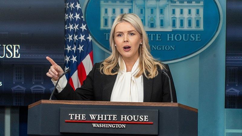 Karoline Leavitt: Trump, Hürmüz Boğazı’ndaki saldırılara sessiz kalmayacak