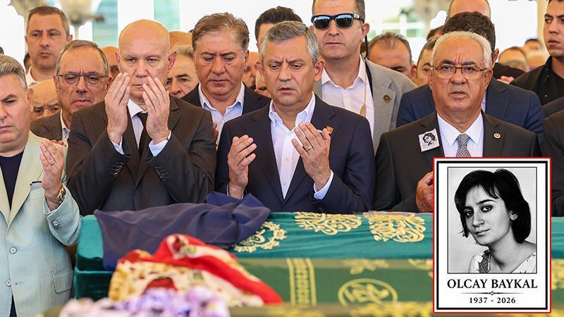 Olcay Baykal son yolculuğuna uğurlandı
