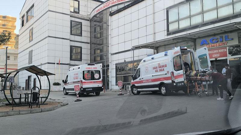 Gürbüz köyünde iş kazası: Çöken iskele 3 işçiyi hastanelik etti