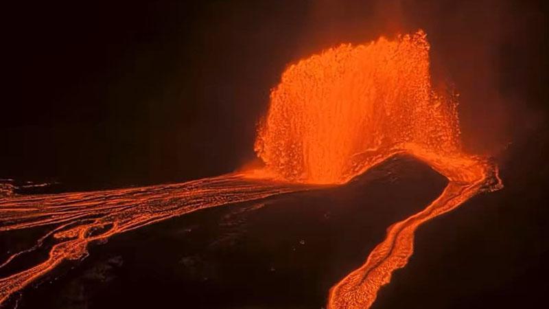 Hawaii’deki Kilauea Yanardağı yeniden faaliyete geçti