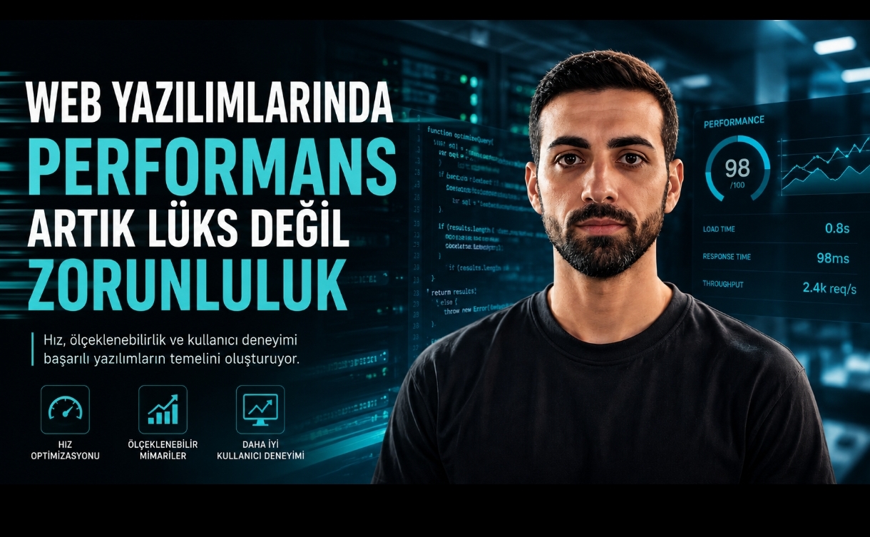 Bulut Arlı:Web Yazılımlarında Performans Artık Lüks Değil Zorunluluk