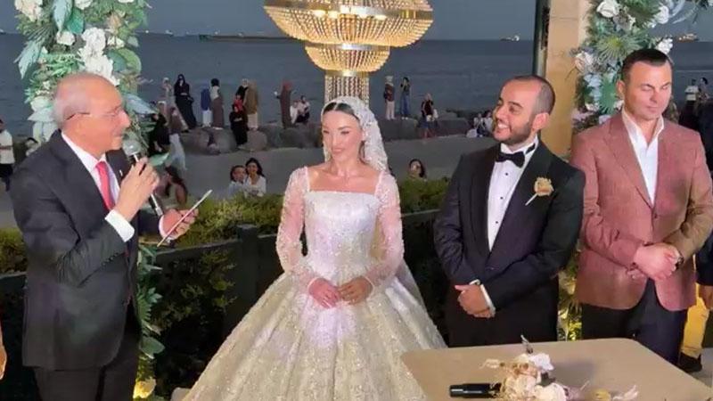 Kemal Kılıçdaroğlu düğünde nikah şahidi oldu: Nikah ezan nedeniyle kısa süre durduruldu**