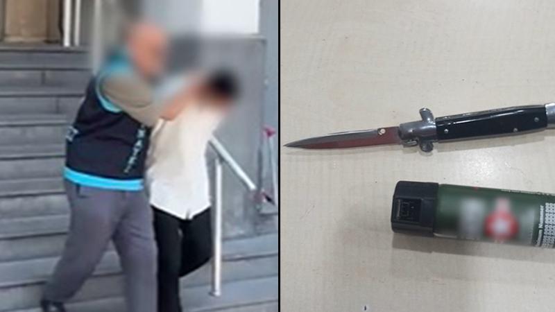 BİBER GAZI VE BIÇAKLA SALDIRIP TELEFON GASP ETTİLER: 1 ÖLÜ, 1 YARALI