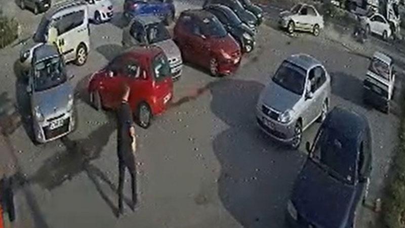 Zonguldak’ta otomobil motosiklete çarptı: 7 araç kazaya karıştı