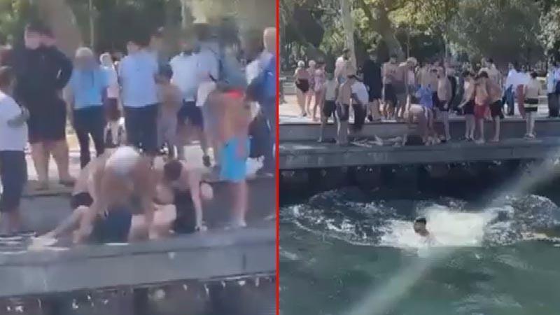 Bebek’te boğulma tehlikesi geçiren Azerbaycanlı turist kurtarıldı