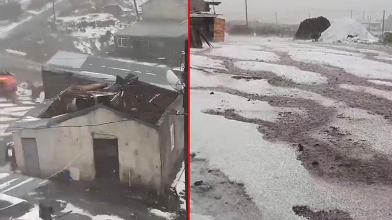 Ardahan’da fırtınanın bilançosu belli oldu: 28 yapı hasar gördü