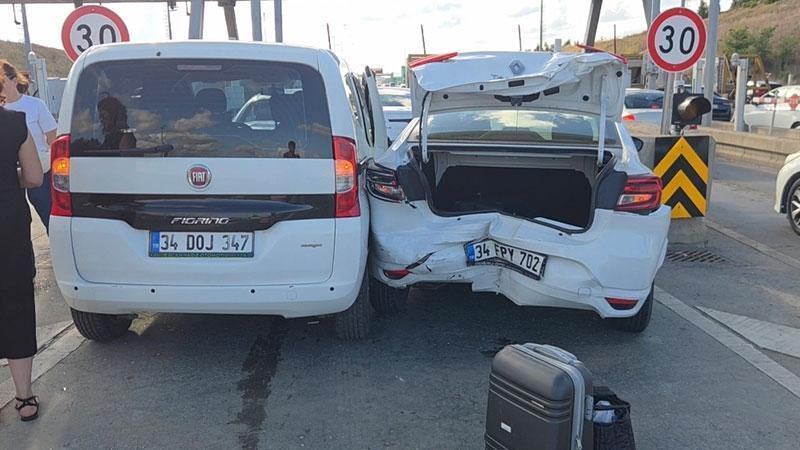 Kuzey Marmara Otoyolu’nda zincirleme kaza: 2 kişi yaralandı