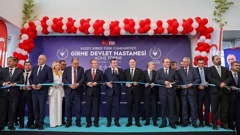 Cevdet Yılmaz KKTC’de iki devlet hastanesinin açılışını gerçekleştirdi