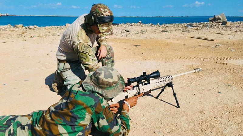 Türk SAT timinden Libya Deniz Özel Kuvvetler personeline eğitim