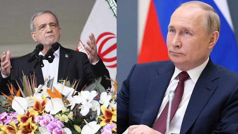 Pezeşkiyan ve Putin telefonda görüştü: “Moskova süreçte rol almaya hazır”
