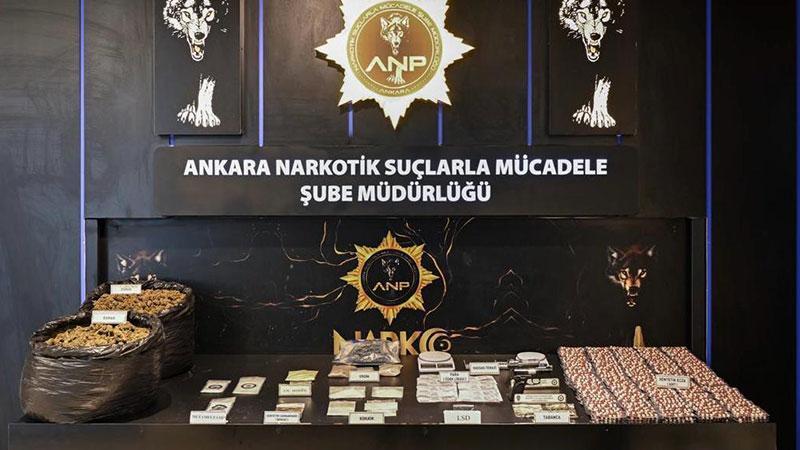 Ankara’da Narkotik Operasyonlarının Bilançosu Açıklandı: 43 Tutuklama