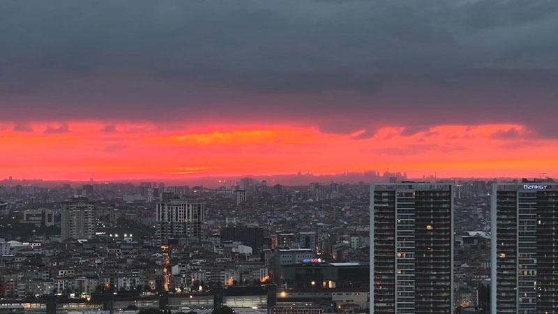 Sağanak Sonrası İstanbul Semalarında Görsel Şölen