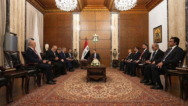 Hakan Fidan, Irak Başbakanı Ali Zeydi ile Görüştü