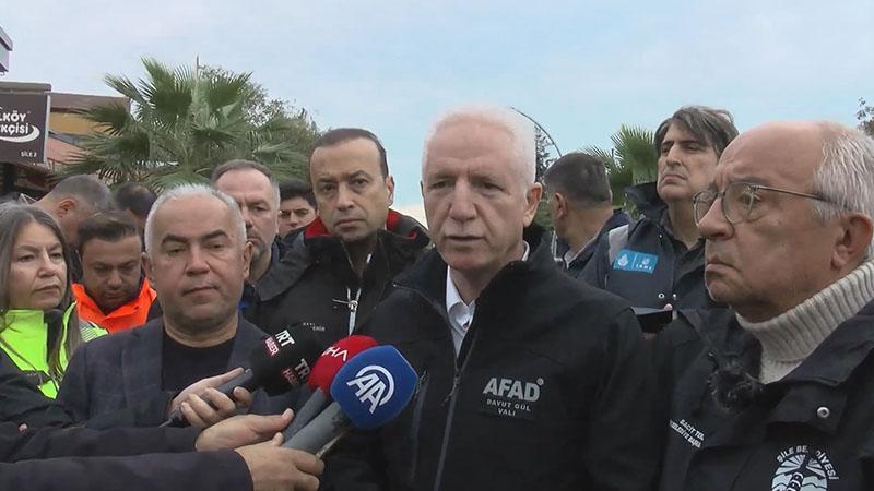 Vali Davut Gül: Şile’de yarın da yıkım çalışmalarına devam edeceğiz