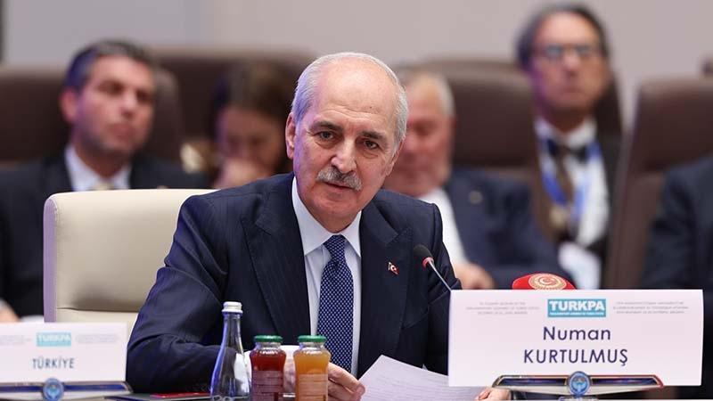 TBMM Başkanı Kurtulmuş, KKTC Cumhuriyet Meclisi Başkanı Öztürkler ile görüştü