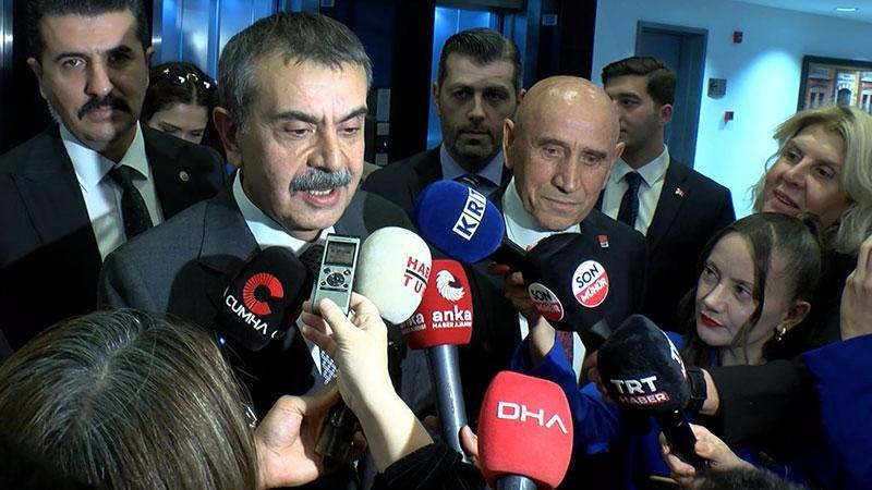 Bakan Tekin’den Kılıçdaroğlu’na ziyaret: Kızının nikâhına davet etti