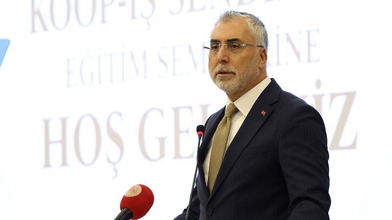 Bakan Işıkhan, Koop-İş Sendikası’nın eğitim seminerine katıldı