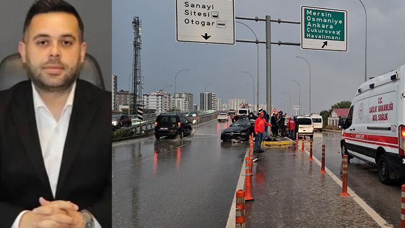 Yağış kazaya neden oldu: Adana’da otomobil sürücüsü kurtarılamadı